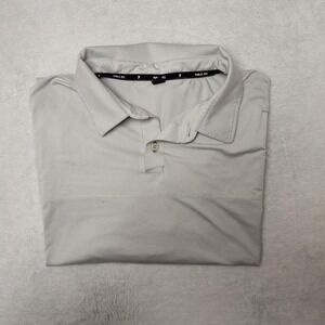 Public Rec Polo Shirt Mens 2XL Gray Performance‎ Golf Moisture Wicking Stretch